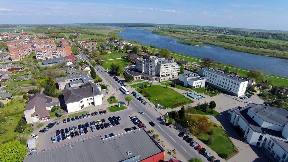 Viesbutis Jurbarkas Hotell Eksteriør bilde